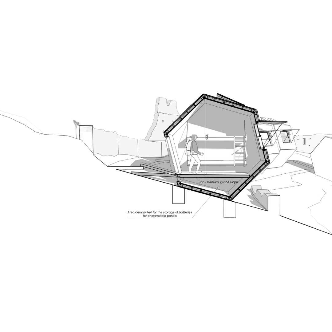 illustrazione progetto per reuse the fortress di orbyta engineering