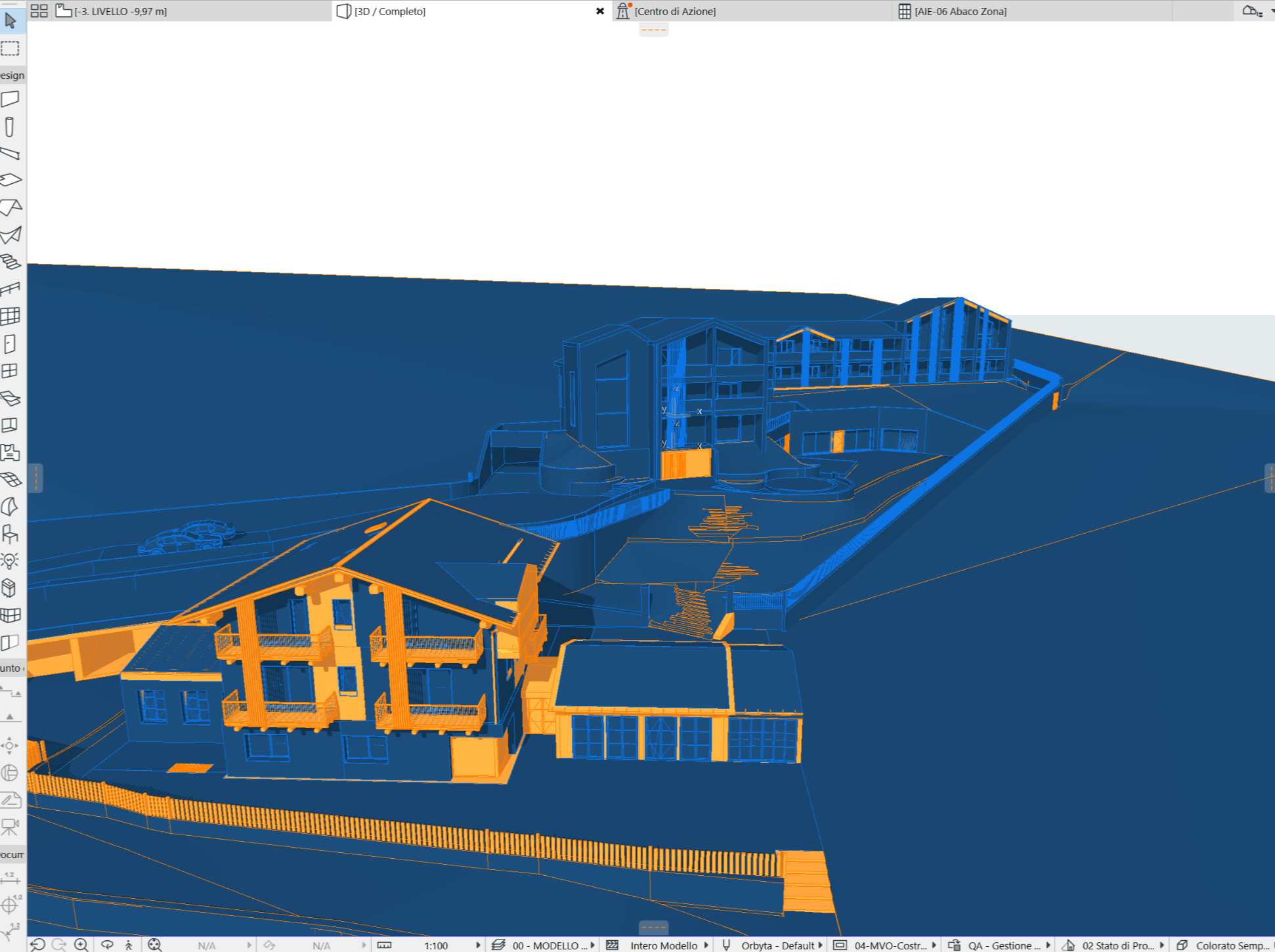 Classificazione elementi ifc da software bim