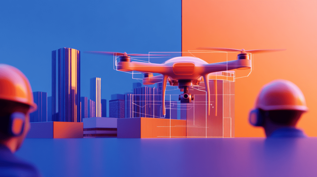 Drone per rilievo: la realtà del construction tech nei cantieri e nel real estate